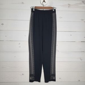 Kobi Halperin Pants Geometric Design Straight Leg Elegant.
